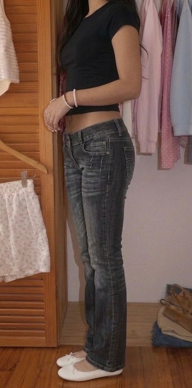 Low-Rise Denim