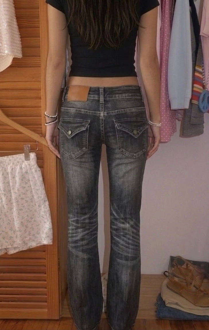 Low-Rise Denim