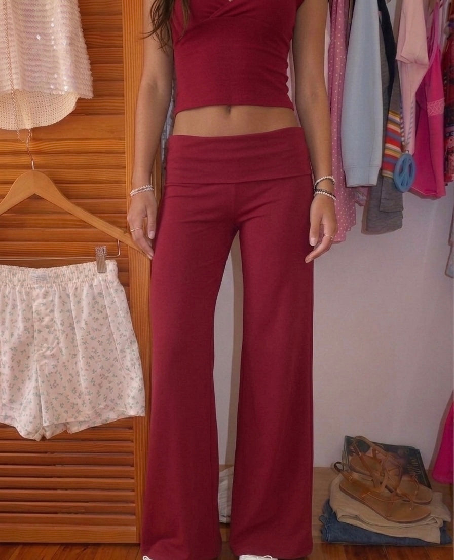Low-Rise Yoga Pants