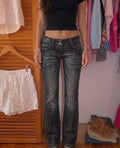Low-Rise Denim