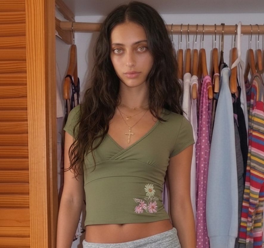 Enhanced Crop Tee Photo